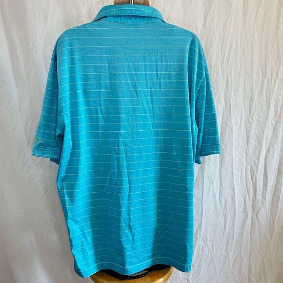 Men’s LG ~ Walter Hagen Light Blue ~ Golf Polo Tee - Picture 9 of 10